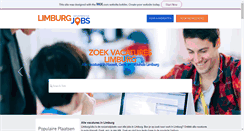 Desktop Screenshot of limburgjobs.be